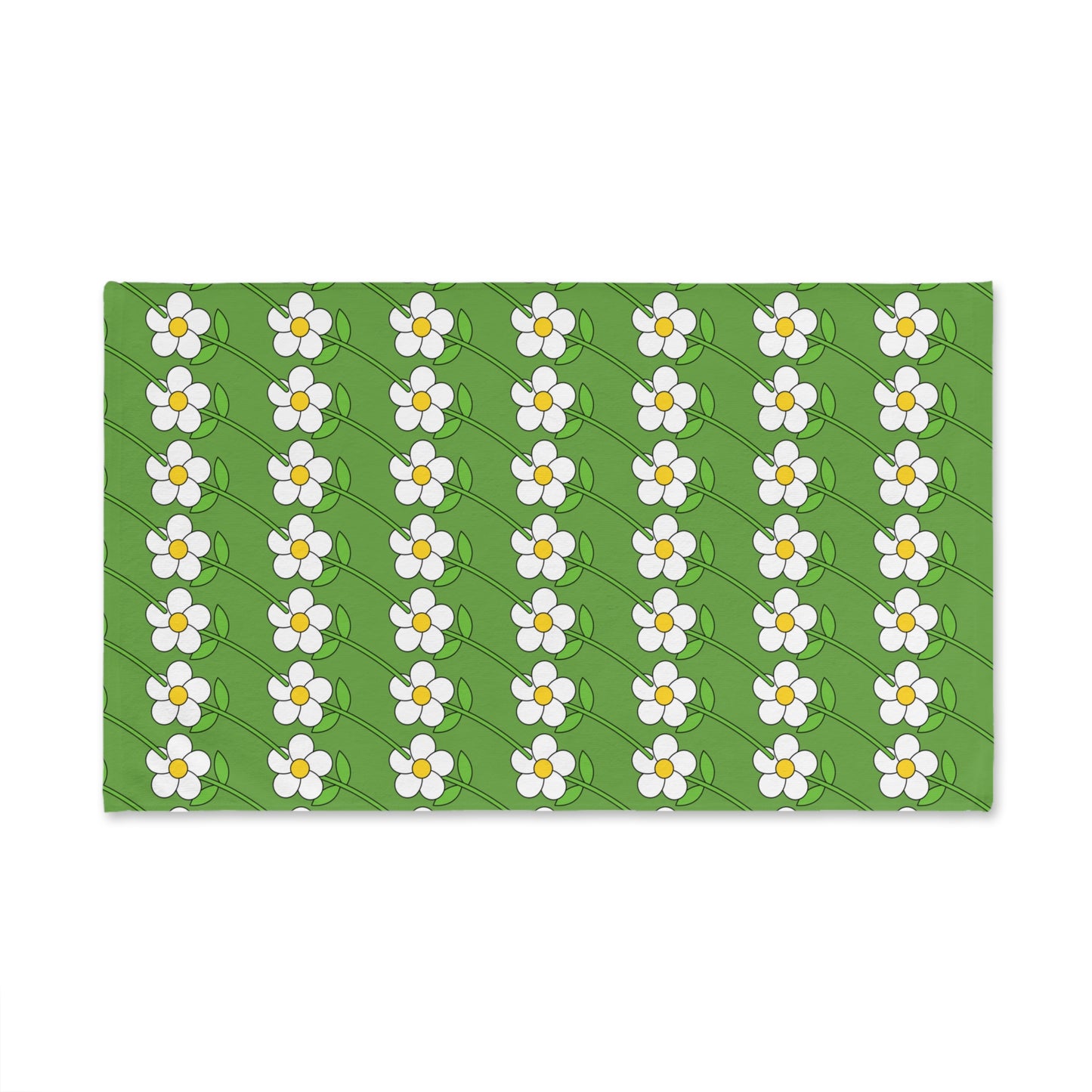 Green Flower Hand Towel Spring 2025 Collection 1