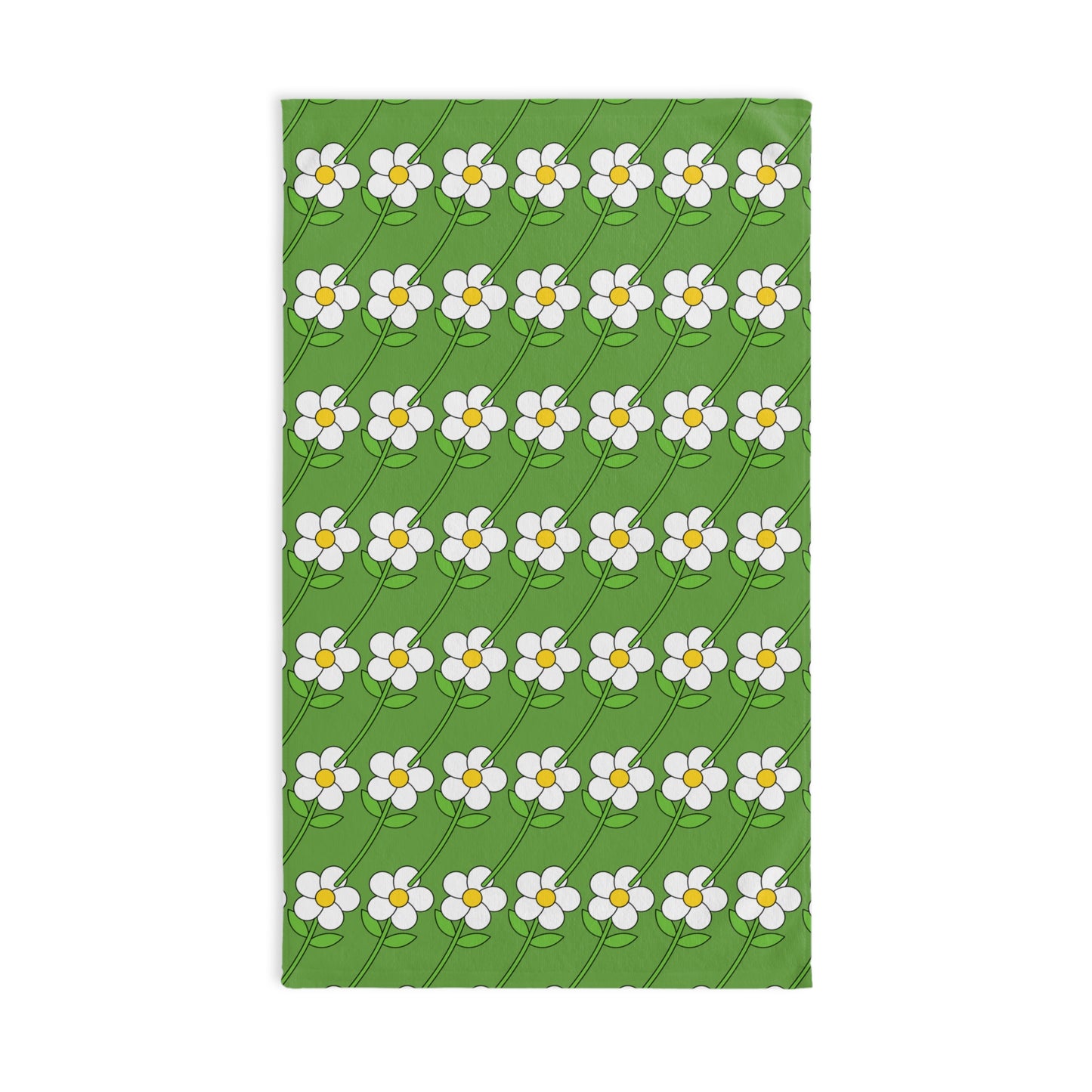 Green Flower Hand Towel Spring 2025 Collection 1