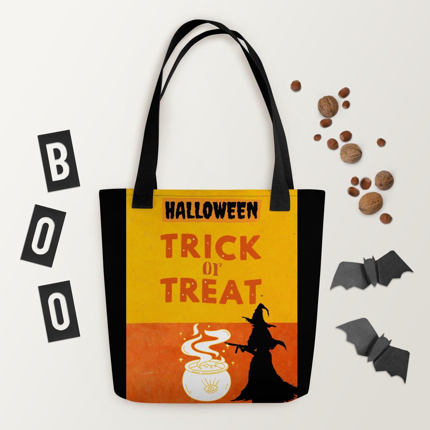 Halloween Trick or Treat Tote Bag