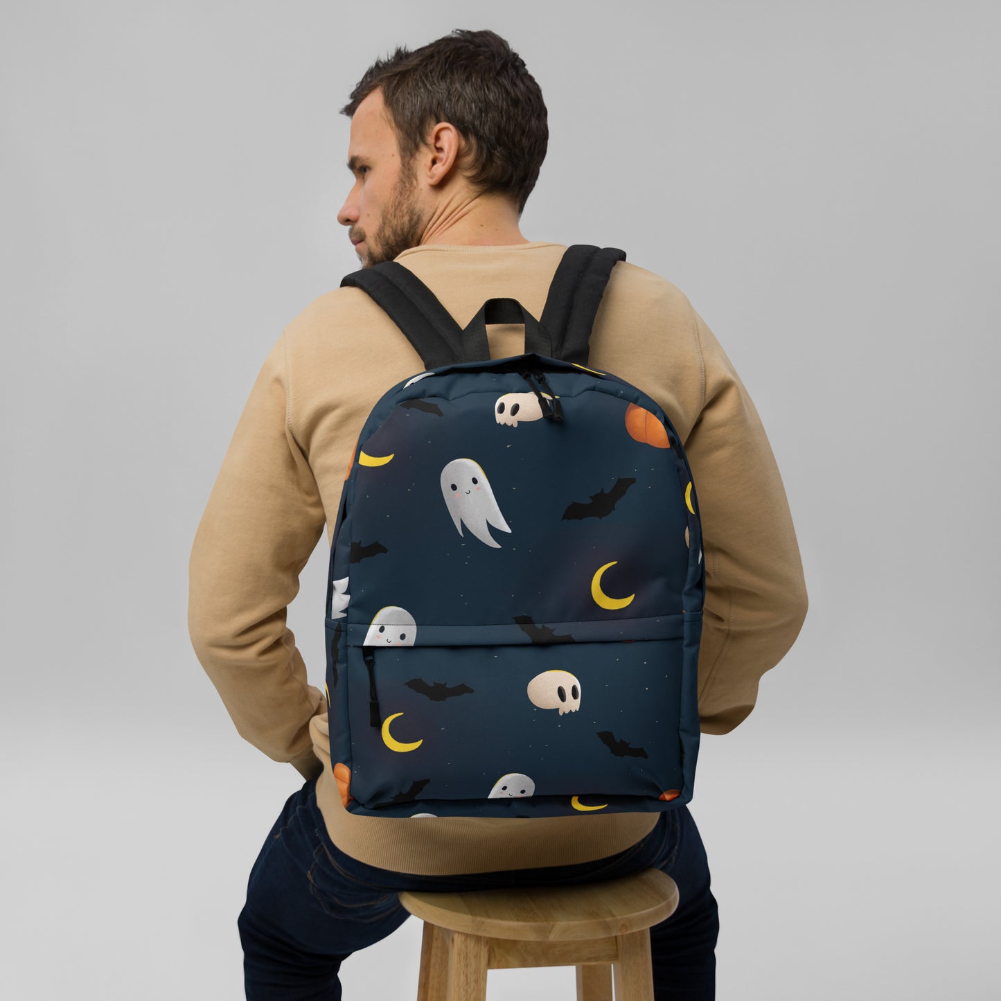 Halloween Starry Night Backpack