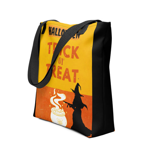 Halloween Trick or Treat Tote Bag