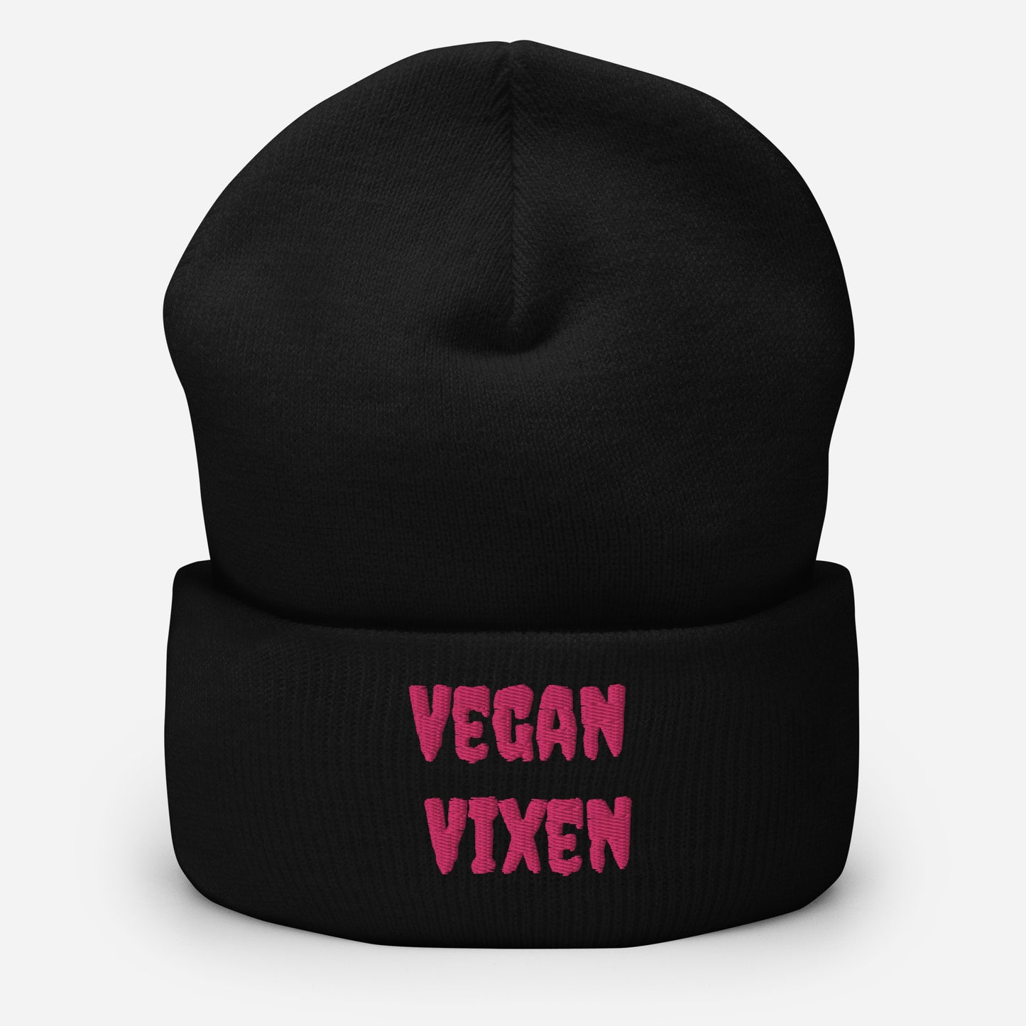 Vegan Vixen Cuffed Beanie