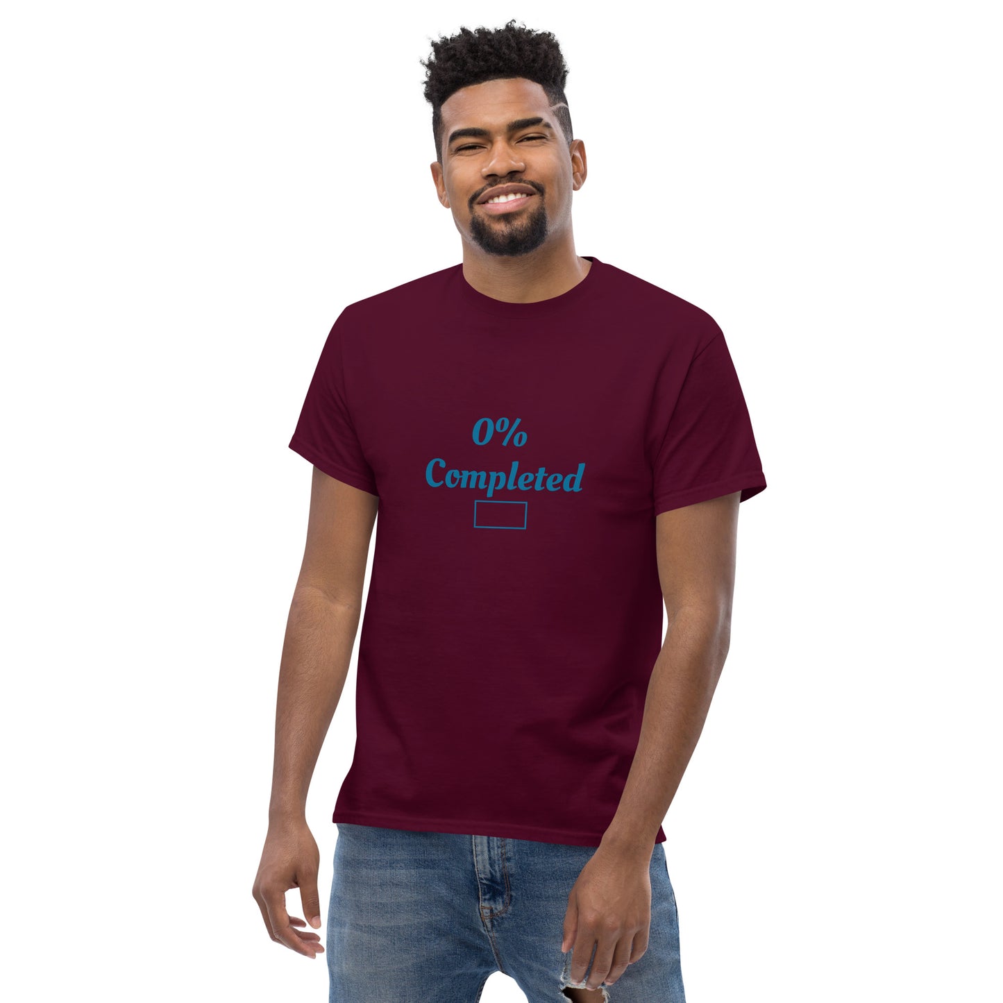 0% Completed Men's Tee