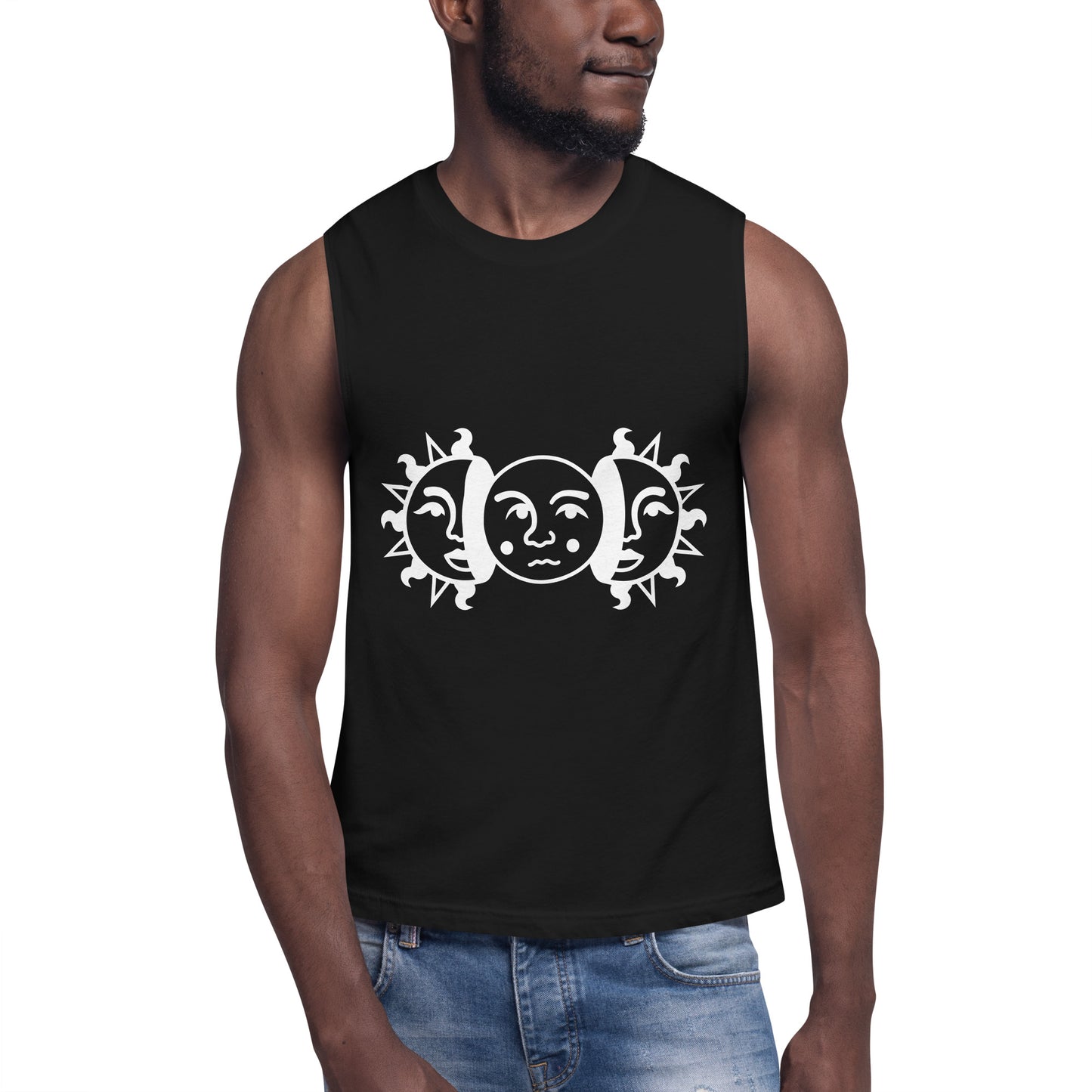 Sun Moon Muscle Shirt