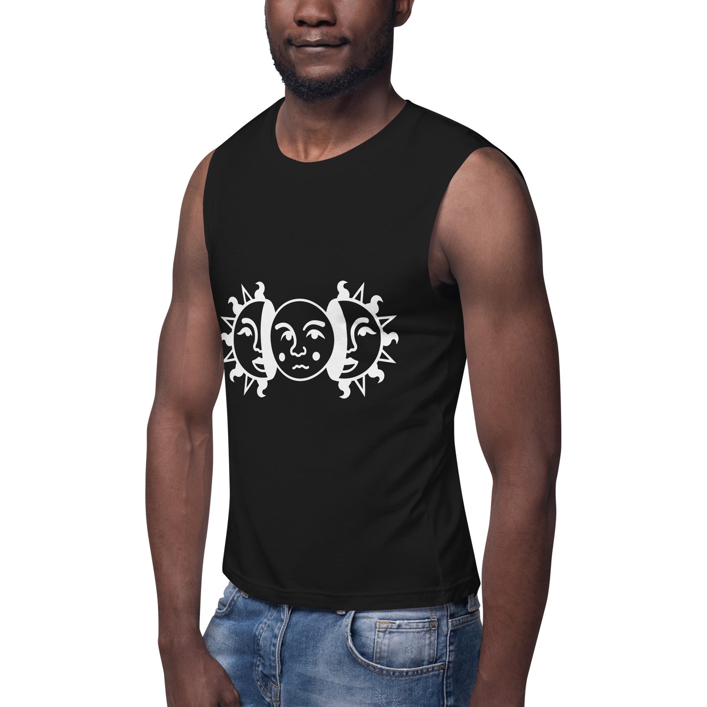 Sun Moon Muscle Shirt