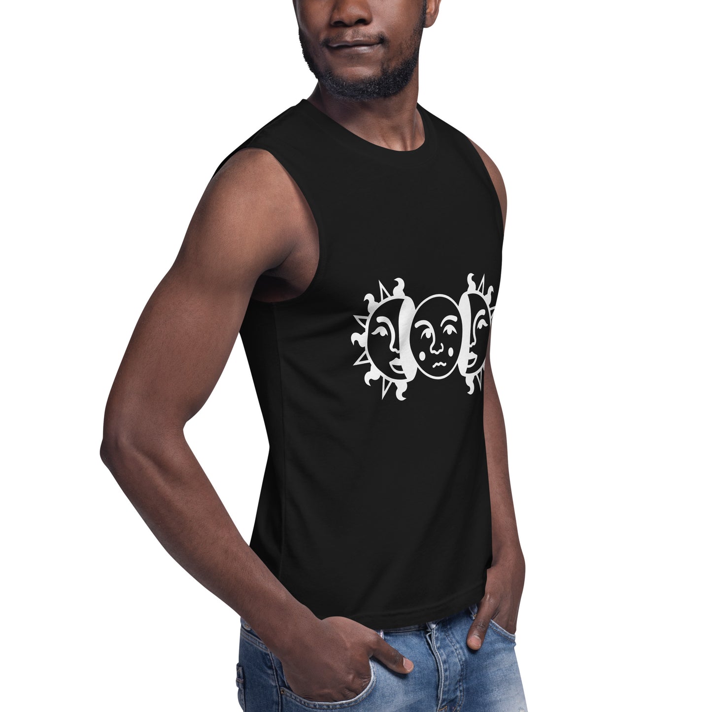 Sun Moon Muscle Shirt