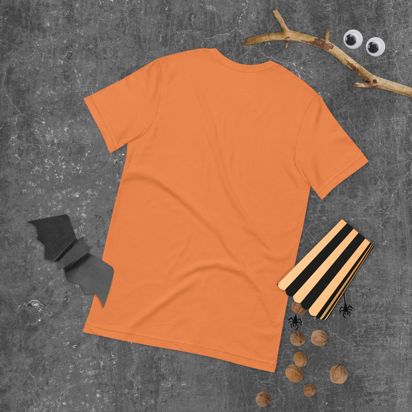 Spider Halloween Fall Orange Unisex t-shirt