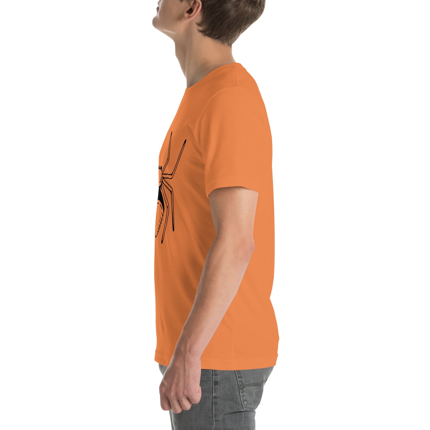 Spider Halloween Fall Orange Unisex t-shirt