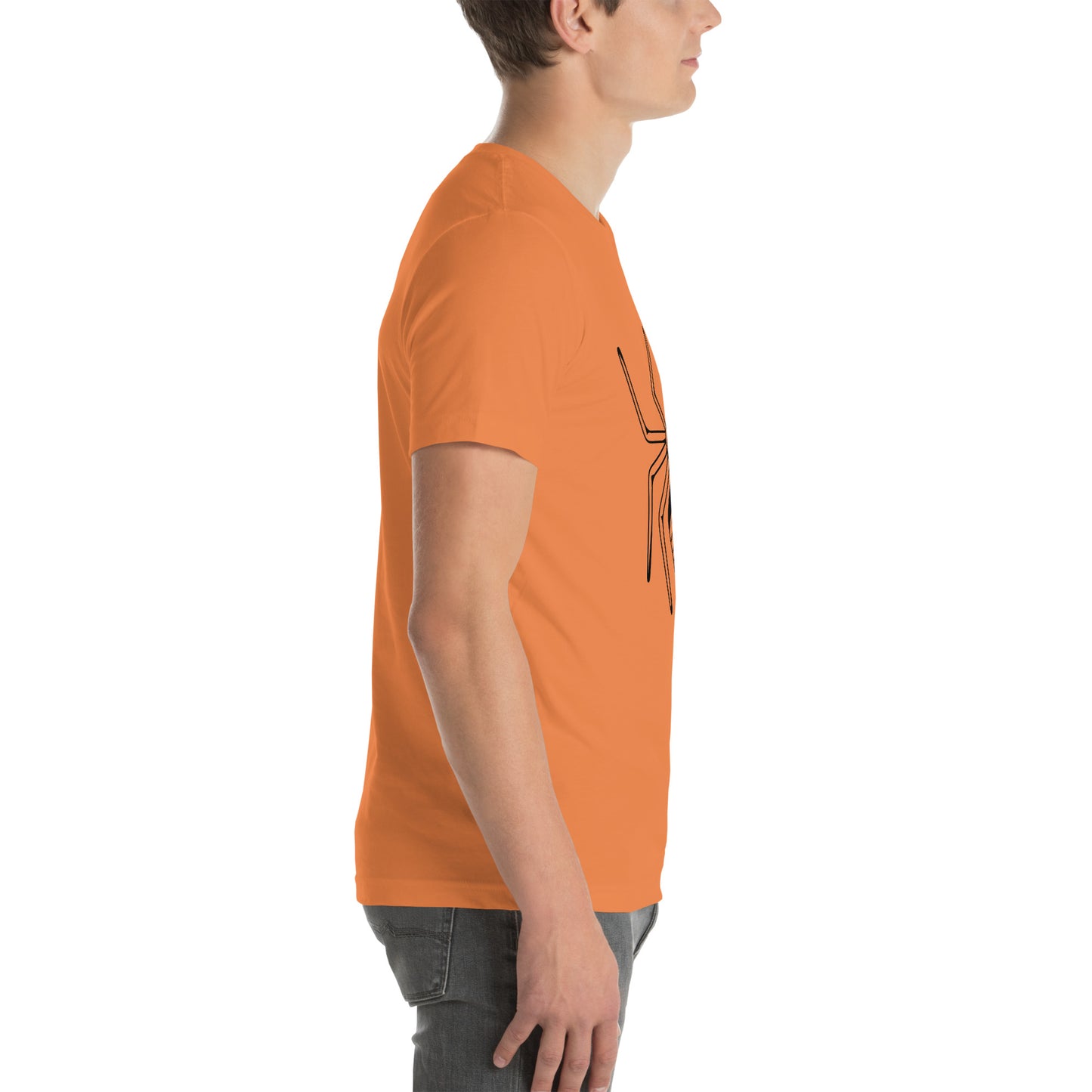 Spider Halloween Fall Orange Unisex t-shirt