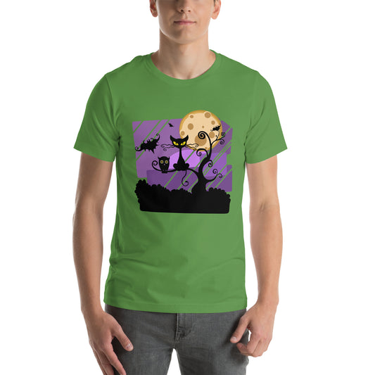 Halloween Scene Unisex t-shirt