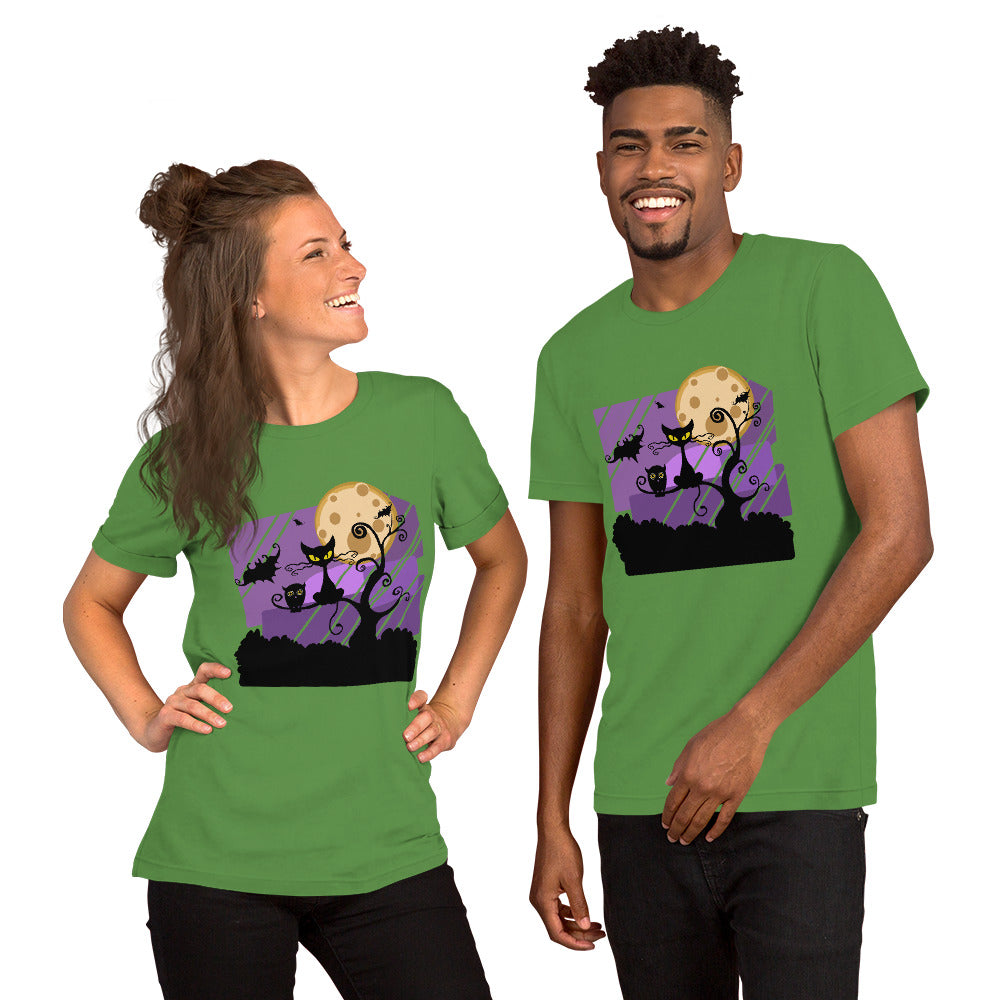 Halloween Scene Unisex t-shirt