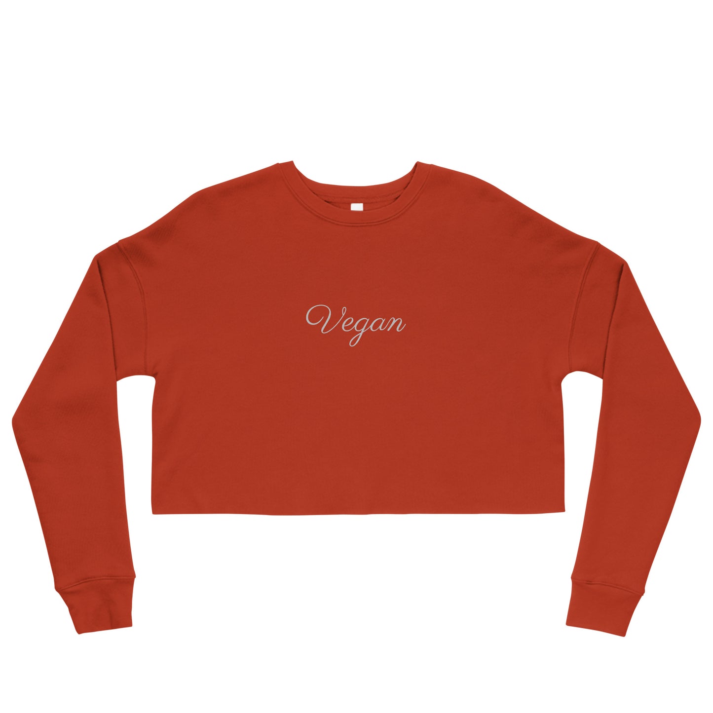 Vegan Crop Sweatshirt